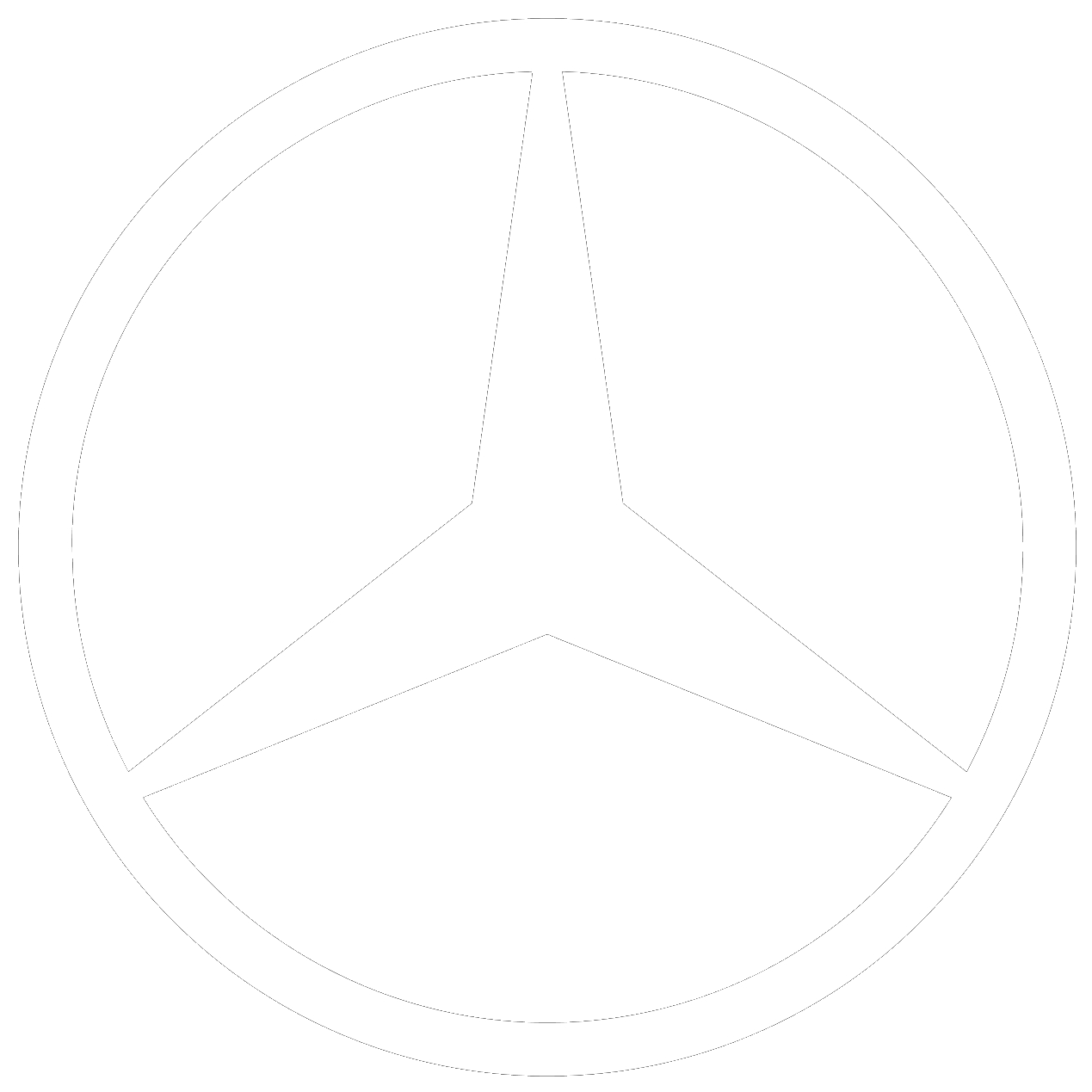 Mercedes badge Mercedes badge